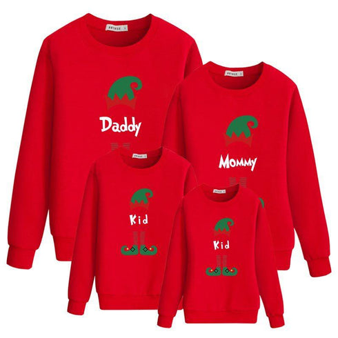 Mom and Dad Kids Funny Christmas Parent-Child Series